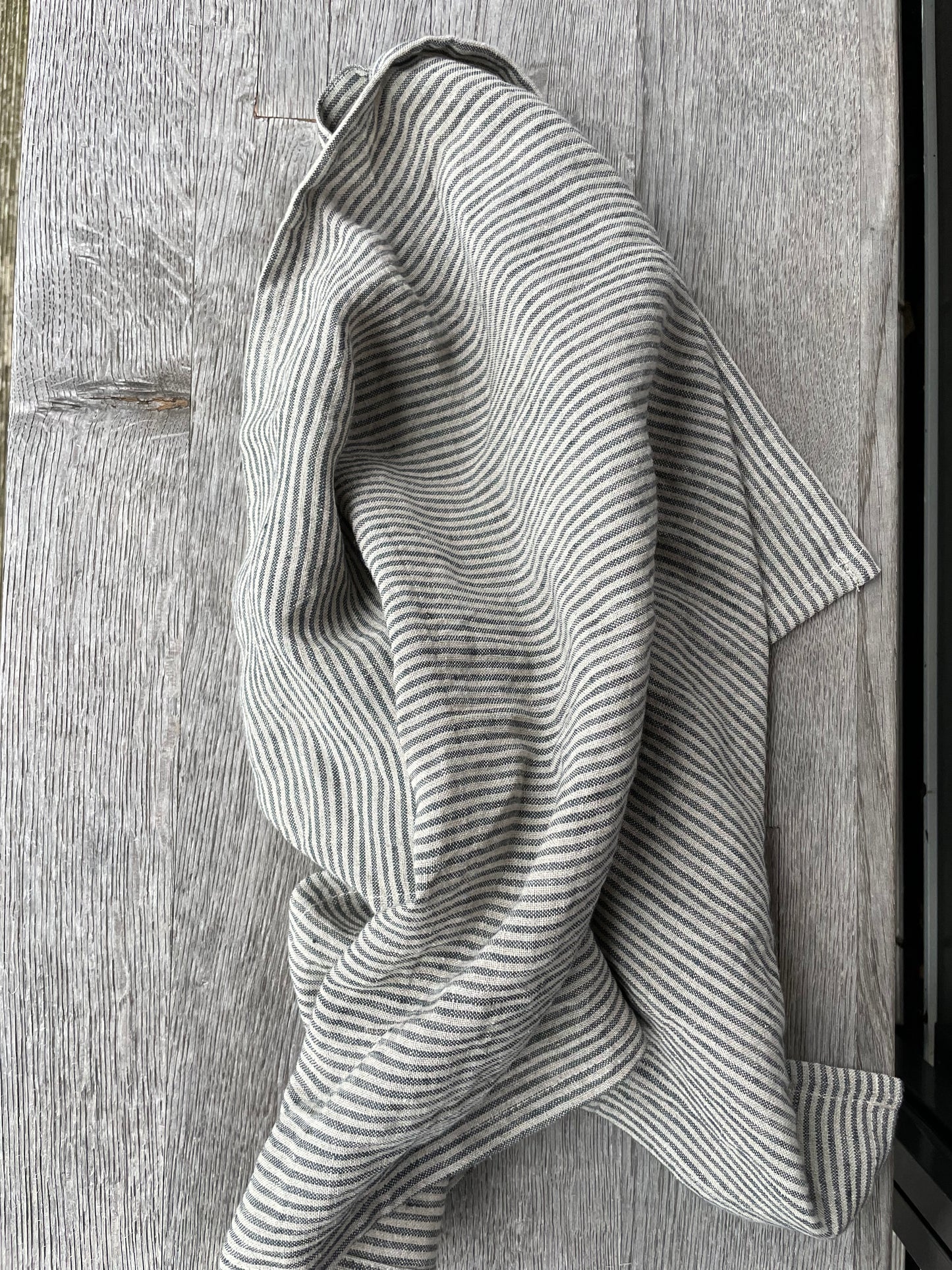 Kitchen towel / Küchentuch gray stripes